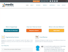 Tablet Screenshot of medicfusion.com